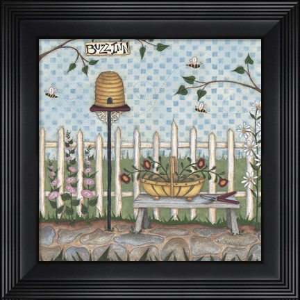 Framed Buzz Inn Print