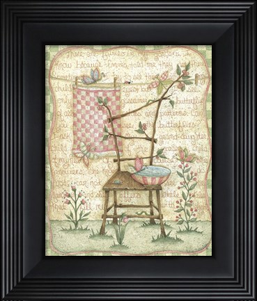 Framed Garden 2 Print