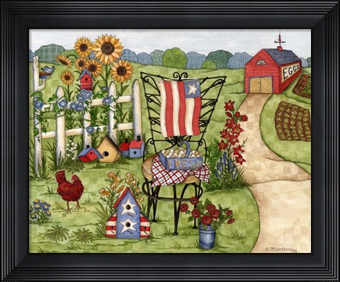Framed Summer Print