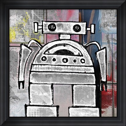 Framed Big Bot Print