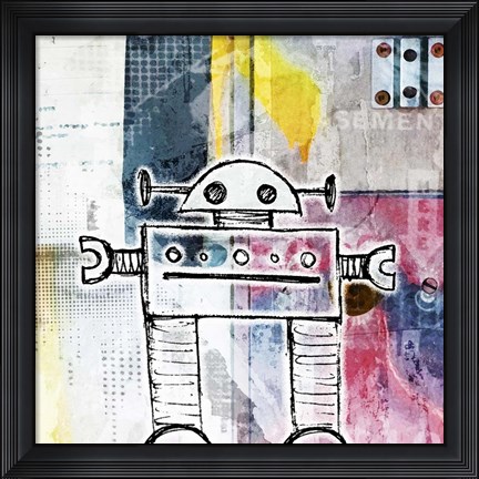 Framed Small Bot Print