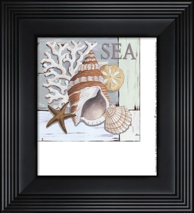 Framed Coral Sea Print