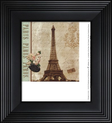 Framed Parisian Memoirs 1 Print
