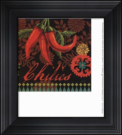 Framed Chiles Print