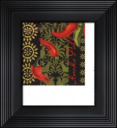Framed Chiles Ancho Print