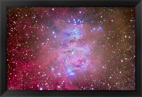 Framed Orion Nebula Region Print