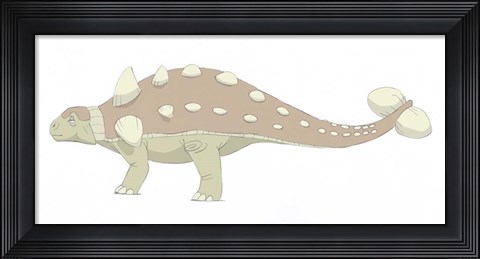 Framed Euoplocephalus Print