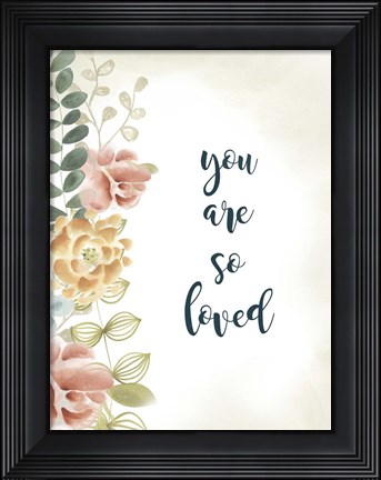 Framed Baby Girl II Print