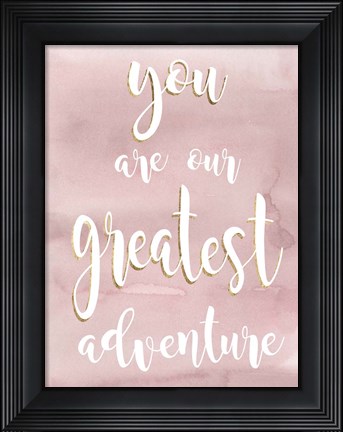 Framed Baby Girl III Print