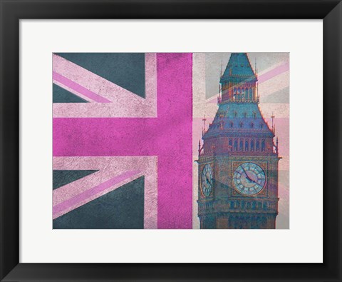 Framed London Calling Print