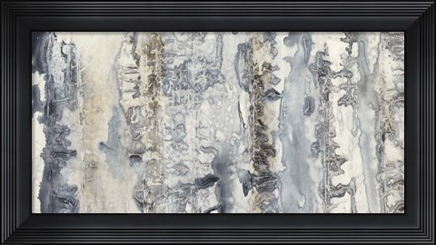 Framed Neutral Strata I Print