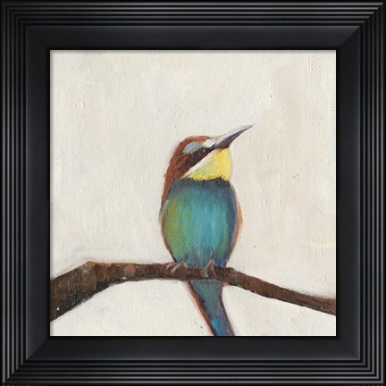 Framed Bird Profile II Print