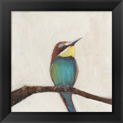 Framed Bird Profile II Print