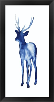 Framed Ink Drop Rusa Deer II Print