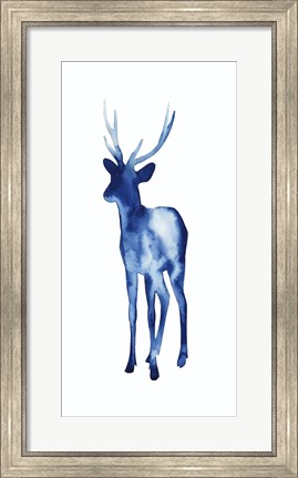 Framed Ink Drop Rusa Deer II Print