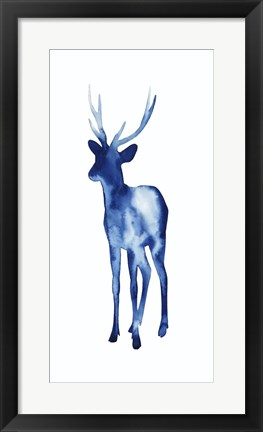 Framed Ink Drop Rusa Deer II Print
