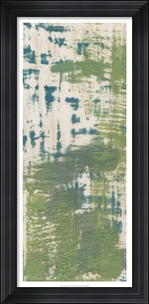 Framed Cool Blue I Print