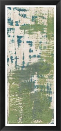 Framed Cool Blue I Print