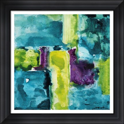 Framed Color Block II Print