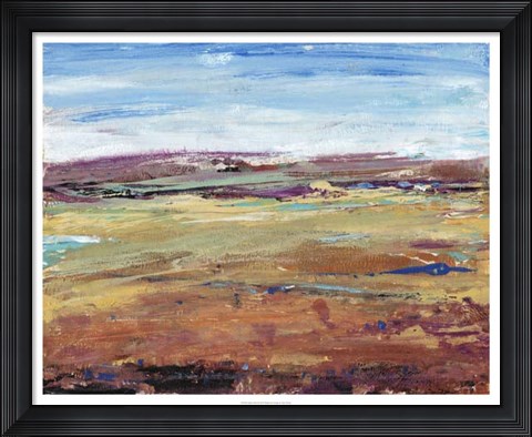 Framed Terra Vista I Print
