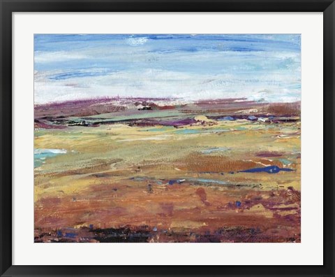 Framed Terra Vista I Print