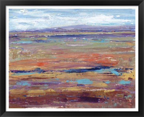 Framed Terra Vista IV Print