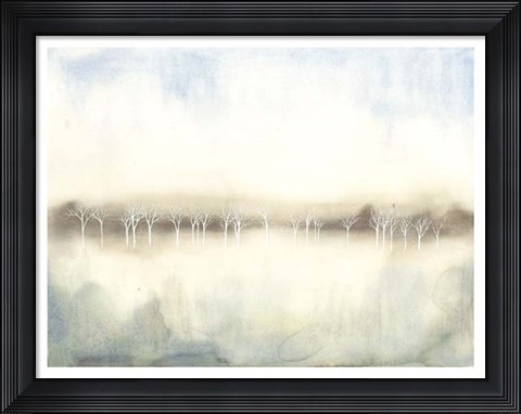 Framed Mid Morning Mist II Print