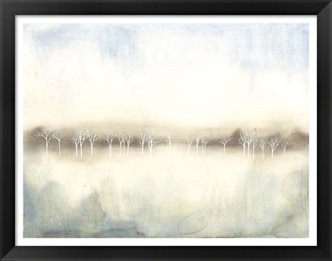 Framed Mid Morning Mist II Print