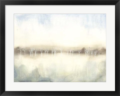 Framed Mid Morning Mist II Print