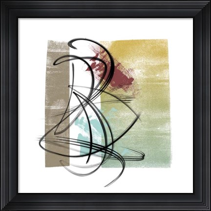 Framed Rhythm II Print