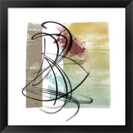 Framed Rhythm II Print