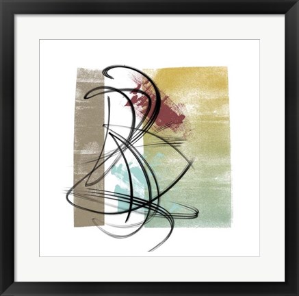 Framed Rhythm II Print