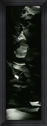 Framed Slot Canyon, Lower Antelope Canyon, Antelope Canyon, Page, Arizona Print