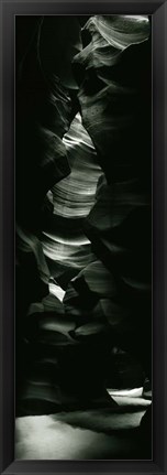 Framed Slot Canyon, Lower Antelope Canyon, Antelope Canyon, Page, Arizona Print