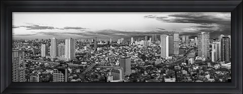 Framed Metro Manila, Manila, Philippines Print