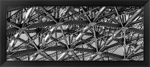 Framed Golden Gate Bridge detail, San Francisco, California Print