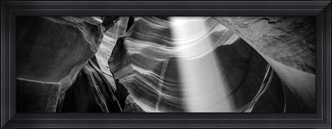 Framed Light beam in Upper Antelope Canyon, Page, Arizona Print