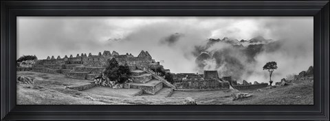 Framed Inca City of Machu Picchu, Urubamba Province, Cusco, Peru Print