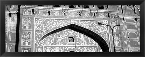 Framed Details of a gate, ChandPole Gate, Jaipur, Rajasthan, India Print