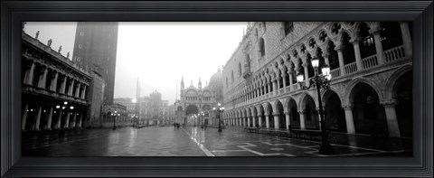 Framed Saint Marks Square, Venice, Italy Print