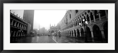 Framed Saint Marks Square, Venice, Italy Print