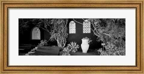 Framed Marrakech, Morocco BW Print