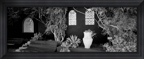 Framed Marrakech, Morocco BW Print