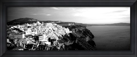 Framed Santorini, Greece Print