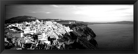 Framed Santorini, Greece Print