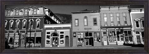 Framed Buildings in a town, Old Mining Town, Silverton, San Juan County, Colorado Print
