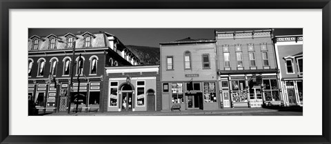 Framed Buildings in a town, Old Mining Town, Silverton, San Juan County, Colorado Print