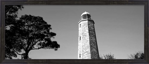 Framed Cape Henry Lighthouse, Cape Henry, Virginia Beach, Virginia Print