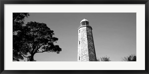 Framed Cape Henry Lighthouse, Cape Henry, Virginia Beach, Virginia Print