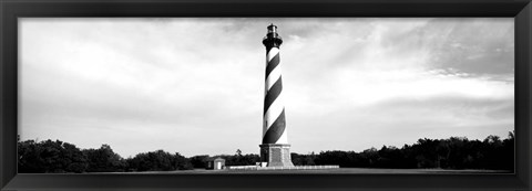 Framed Cape Hatteras Lighthouse, Outer Banks, Buxton, North Carolina Print